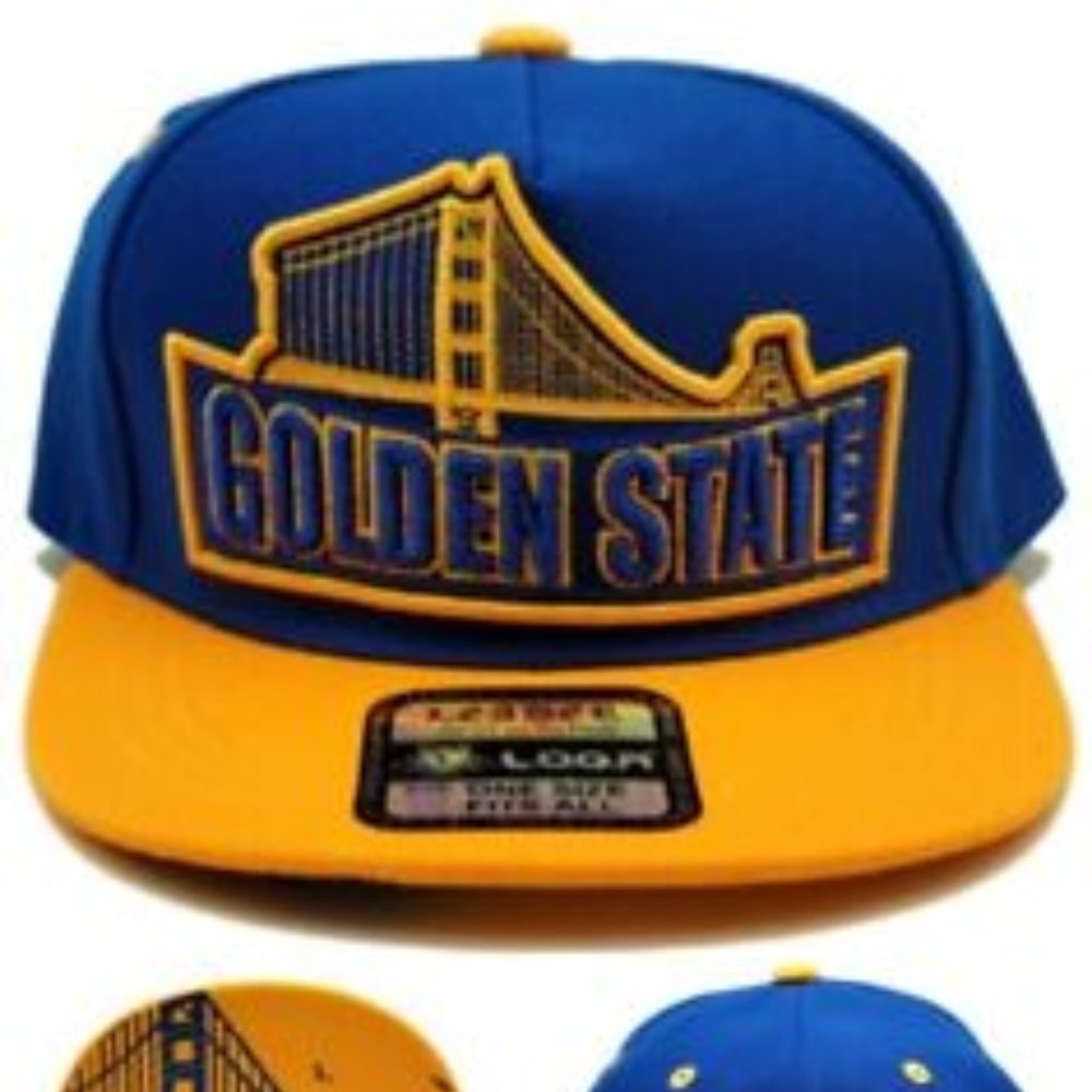 Golden State L.O.G.A. Youth Framed Bridge Snapback Hat